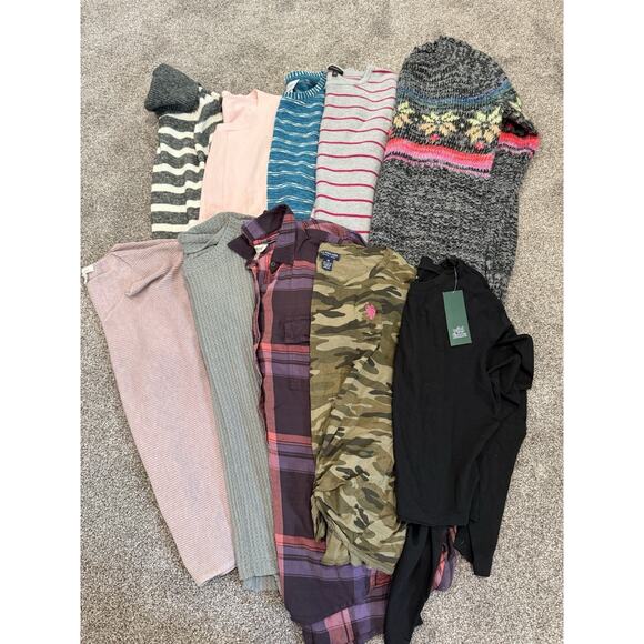 Talbots Tops - Women's Medium Clothing Lot Tops Shirts: AE, Loft, Lucky Brand, Talbots, Etc.